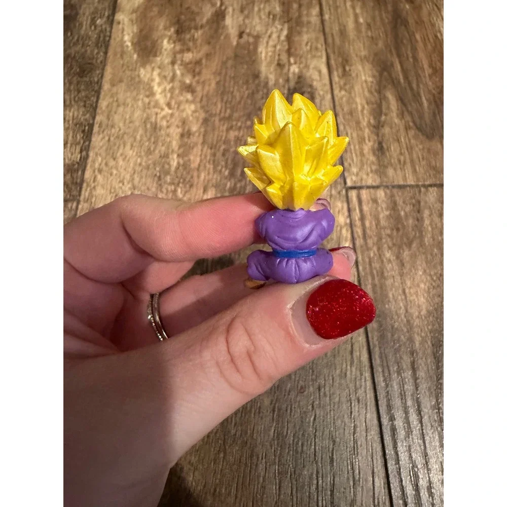Dragon‎ Ball Z Gohan Super Saiyan 2 Mini Figure Purple Gi 1.5 Inch Anime Toy